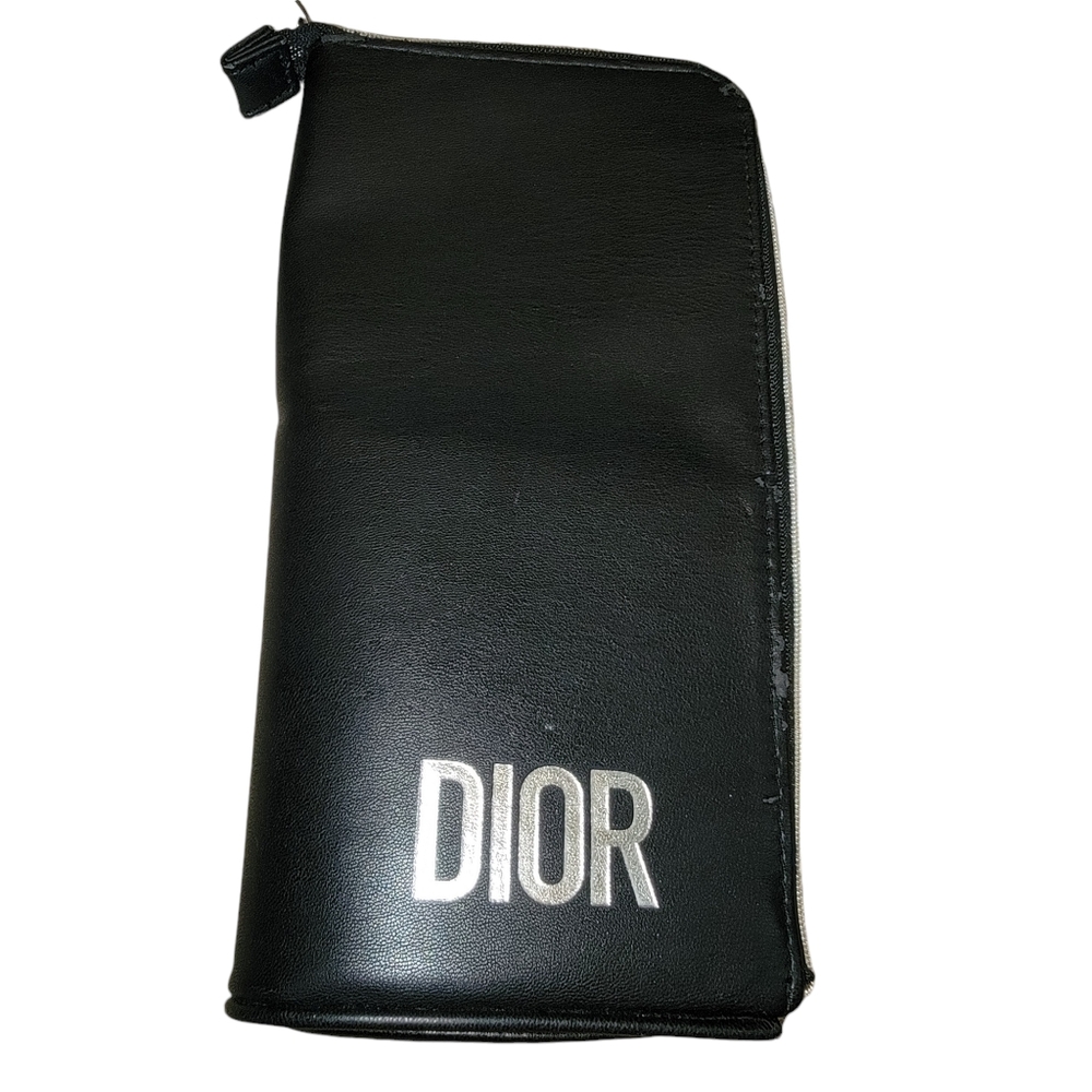 Christian Dior Beaute Beauty Makeup Brush Zipper Case Pouch